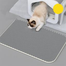 PVC dobrável pet litter mat, tapete impermeável, durável trapping pet carpet, almofadas de cama, suprimentos limpos, saúde segurança, 2023 - Image 1