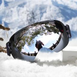 Lightweight profissional óculos de esqui masculino uv400 adulto anti-nevoeiro snowboard óculos de esqui feminino ultra-leve inverno neve óculos - Image 1