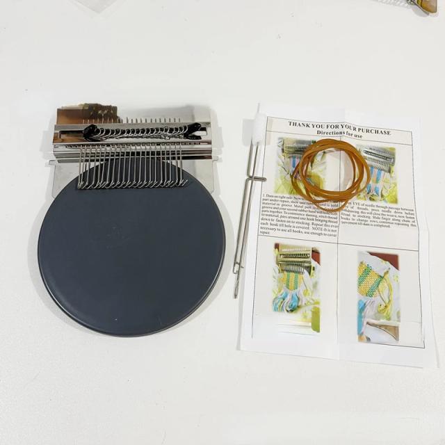 Tear de Madeira Compacto para DIY: Máquina de Costura Speedweve Ideal para Conserto de Roupas Jeans e Têxteis