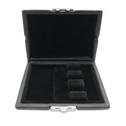 Caixa de armazenamento durável para palhetas de fagote, para 3/6/12 peças, à prova d'água, anti-queda, madeira preta, pu, acessórios para instrumentos musicais - Image 4