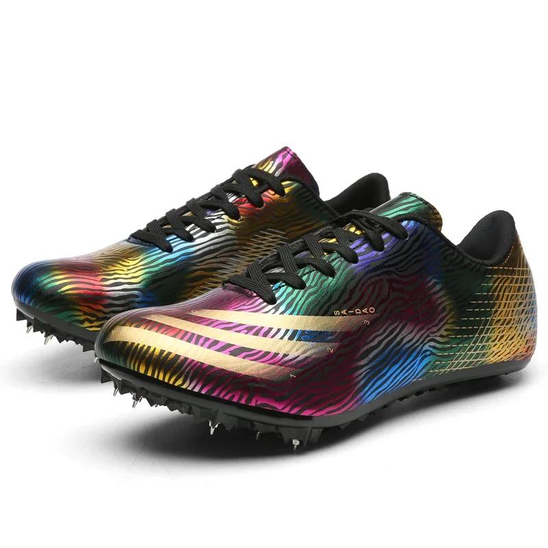 Tênis ultraleves para homens e mulheres, tênis esportivos de atletismo, tênis de atletismo, tênis de rastreamento suave, tênis de espiga - Image 1