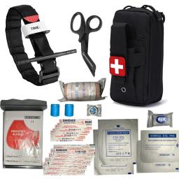 Multifuncional Emergência Survival Kit, Viagem De Carro, Caminhadas Torniquete, Tocha - Image 1