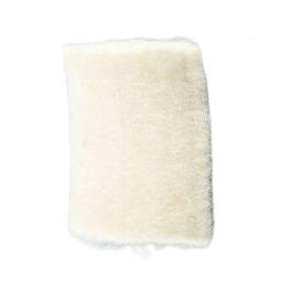 Tambor Pedal batedor sentiu almofadas para baixo, malho martelo cabeça, branco tambor pedal batedor, acessório de percussão, 2pcs - Image 5