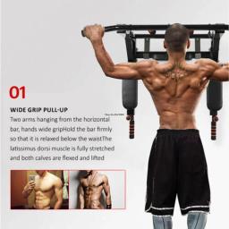 Pull-ups de parede para uso doméstico, barras paralelas únicas, equipamentos de ginástica, ginásio, adultos, pull-ups - Image 3