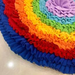 Tapete de Snuffle lavável para animais de estimação, treinamento de cheiro de nariz, farejador, brinquedo de cachorro, alimentação lenta, tigela, dispensador de alimentos - Image 4