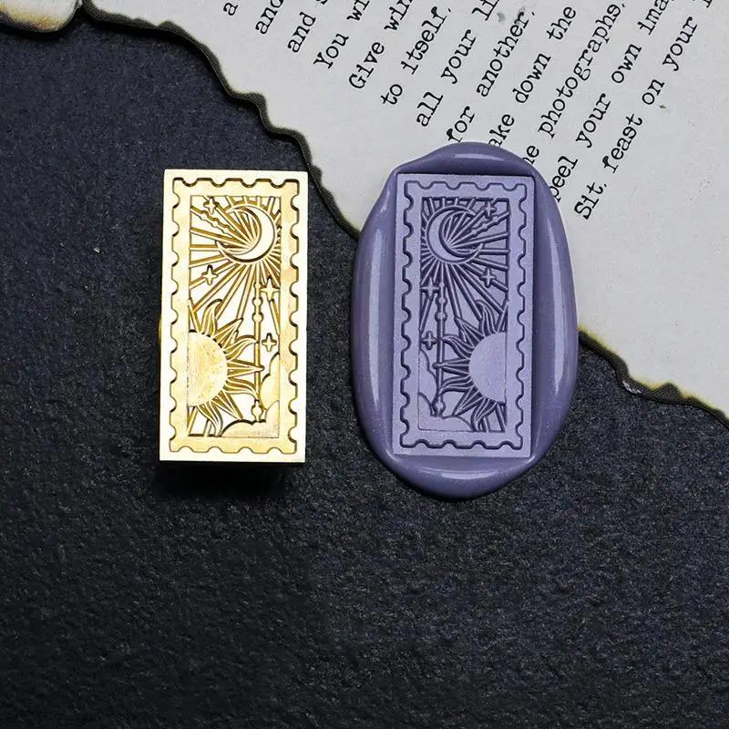 Selo Retro Selos Artísticos para Envelope, Cera Sealin, Cartão, Presente DIY, Convite De Casamento Decoração - Image 1