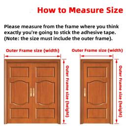 Tela reforçada Cat Fiberglass Door Screen Cortina de forma de abertura para cima e esquerda Tela de malha anti-mosquito para sala de estar - Image 6