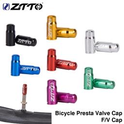 Ztto tampas de válvula presta para bicicleta de montanha mtb, 2 peças, protetor f/v para bicicleta de estrada, pneu francês f/v, tubo interno, capa à prova de poeira - Image 1