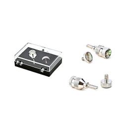 Saxofone pescoço receptor aperto anexar parafuso instrumentos de sopro acessórios saxofone pescoço curvado parafuso fixo - Image 5