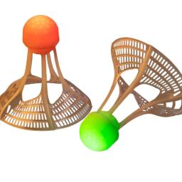 Glow-In-The-Dark Windproof Badminton Peteca Bola, Resistência ao vento, Acessórios de Treinamento, Noite, Outdoor Suprimentos Esporte, 1Pc - Image 1