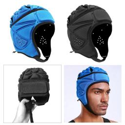 Ajustável EVA acolchoado Rugby capacete, headguard, chapelaria, protetor de cabeça para jovens adultos, patinação, futebol, equitação, esportes - Image 1