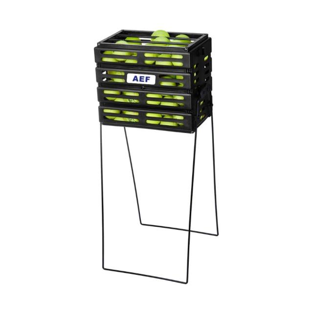 Cesta de Bola AEF Sports com Pacotes de 72 e 55 Bolas para Todas as Idades