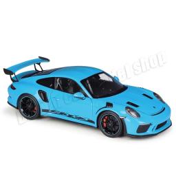 WELLY-Modelo de carro de liga fundida, Porsche 911, GT3 RS, carros miniatura colecionáveis, carros esportivos, presente de férias, GTA, 1:18 - Image 5