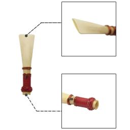 Palhetas de fagote bocal com caso, bocal, dureza média, instrumento musical, sopros, acessórios, 1pc - Image 5