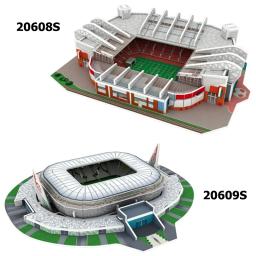 Campo De Futebol Em miniatura 3D DIY Puzzle, Estádios Mundialmente Famosos Modelos, Jogo De Futebol, Brinquedos Periféricos, Fãs Presentes De Aniversário, DDJ - Image 3