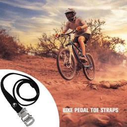 Correias de pedal com biqueira, nylon, com fecho, estabilizador de roda, para bicicleta de estrada, exercício, estacionário - Image 4
