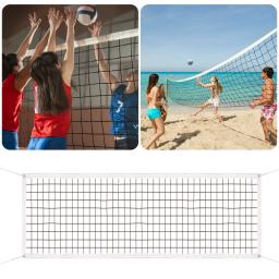 Rede profissional do voleibol com cabo de aço, quadro rasgo-resistente, quintal, associação, schoolyard, praia, resistente - Image 2