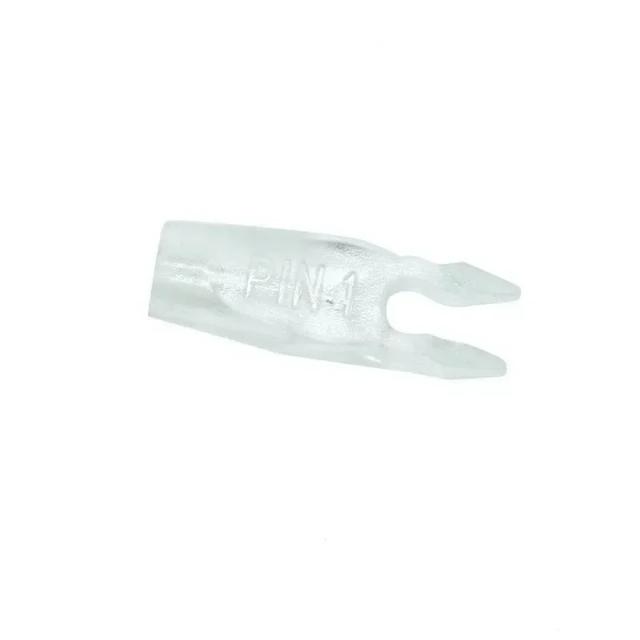12/24 pçs tiro com arco pin1 nock sulco 2.5mm seta cauda para 4.2/6.2mm arco recurvo e flecha alvo tiro caça acessórios