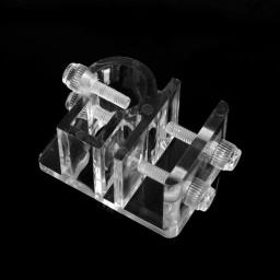 Peixe para suporte tubo tanque braçadeira ajustável suporte mangueira aquário clipes acrílicos - Image 3
