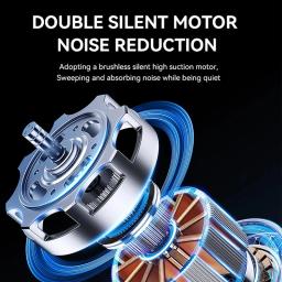 Xiaomi-Aspirador Robô Inteligente, Dupla Finalidade, Varrer Molhado e Seco, Máquina de Esfregar Umidificação, Eletrodomésticos, Novo, P6 - Image 4