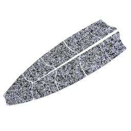 Almofada de tração com almofadas da cauda, prancha de surf, longboard, aperto deck, tamanho completo, adesivo, 2 cores, 9 pcs set - Image 5