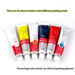 Winsor e Newton Pintura a óleo Pigmento Tubo, Tinta acrílica, Artista Desenho Graffiti Guache Tecido Vidro Óleo Água Cor Pintura, 45ml - Image 5