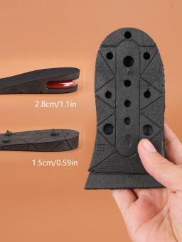 Palmilhas para Aumentar Altura com Almofada de Ar, Palmilhas Mais Altas, Inserção do Salto para Homens e Mulheres, 1 Camada, 4 Camadas - Image 4