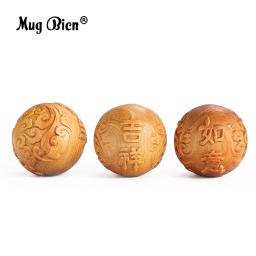 1PC Noz De Madeira Handebol Dedo Massagem Fitness Ball Saúde Meditação Bola Exercício Stress Relaxamento Stretch Muscle - Image 5