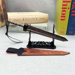 22cm metal grande espada er jogo periférico estilo medieval 1:6 arma réplica em miniatura equipamento de boneca ornamento para casa artesanato brinquedo menino dropshipping atacado venda quente presentes nova chegada p - Image 5