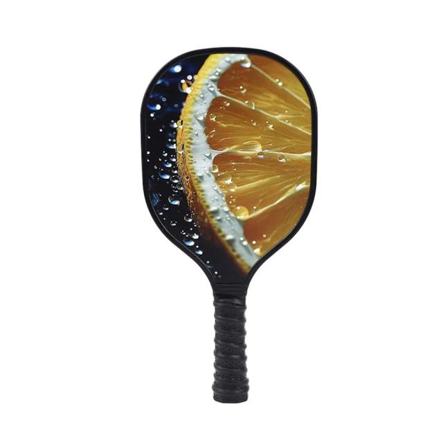 Raquete de Pickleball Leve com Alça Ergonômica e Nervuras Duráveis para Treinamento Eficiente