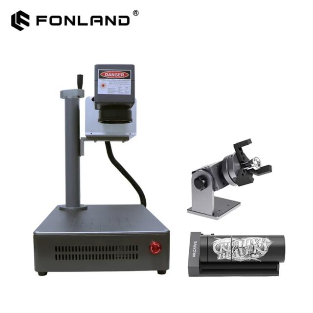 KINDLELASER Máquina de Gravação a Laser UV 3W/5W Fibra 355nm para DIY