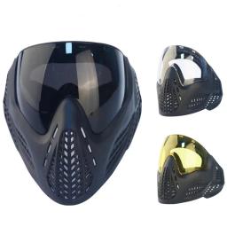 Zlangsports Tático Paintball Airsoft Máscara protetora facial completa pode ser equipada com câmera esportiva CS Cosplay Máscaras de Halloween - Image 1