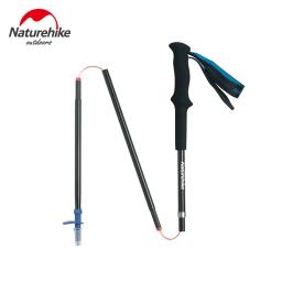 Naturehike-Ultraleve Foldable Trekking Pole, Carbon Fiber Walking Stick, 4 Seções, NH18D020-Z - Image 2