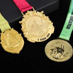 Medalha comemorativa personalizada da liga do zinco para eventos desportivos, medalha do metal dos fabricantes, atacado - Image 4