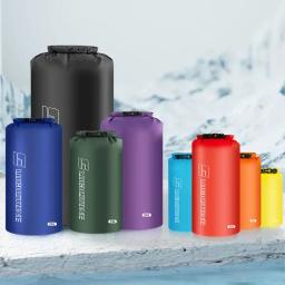 Saco seco impermeável para deriva, roupas de natação, saco de armazenamento, rafting e caiaque, saco esportivo, ultraleve, 3 L, 5L, 8 L, 12 L, 15 L, 25 L, 35 L, 75L - Image 1