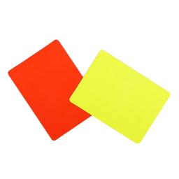 Cartões penalidade árbitro esportivo 652d, para futebol, esporte, jogo futebol, cartão árbitro futebol pvc, - Image 2