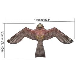 Emulação Flying Hawk Kite, Scarer Drive, Repelente para Garden Scarecrow, Mantenha os pássaros longe, sem pólo - Image 3