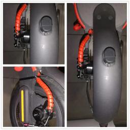 Guarda Quadro Scooter para Scooters Elétricos, Tampa Proteção Silicone, Linha Tubo de Freio, Enrolamento Tubo, XIAOMI M365, PRO ES1, ES2, MAX G30 - Image 2