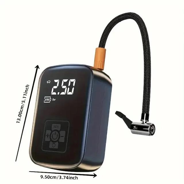 Compressor de Ar Portátil Sem Fio 100W