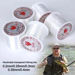 Linha De Pesca De Nylon Transparente Non-Stretch, Linhas De Peixe Fortes, Acessórios De Jóias, 0.2mm, 0.25mm, 0.3mm, 0.35mm, 0.4mm - Image 1