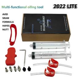 Shiziwangri kit de sangramento de óleo de freio de bicicleta, ferramentas para shimano, sram, avid, magura série disco hidráulico mtb reparo de freio de bicicleta de estrada - Image 3