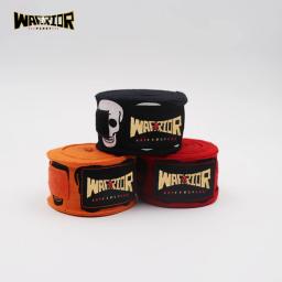 Envoltórios manuais de esqueleto para treinamento, Luvas De Bandagem De Boxe, Poli e Algodão, Luvas de Kickboxing, Muay Thai, 5m, 2 peças - Image 3