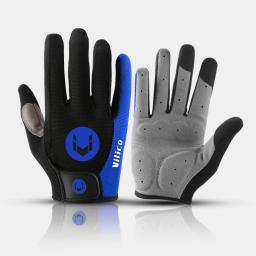 Luvas de ciclismo à prova de choque para homens e mulheres, luvas esportivas, ginástica, MTB, bicicleta de estrada, verão - Image 1