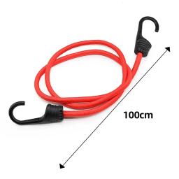 Motocicleta Bagagem Rack Elastic Strap, Corda de amarração ajustável, Motorbike Cargo Fixing Belt, Acessórios da motocicleta - Image 6
