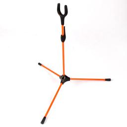 Arco suporte dobrável tiro com arco recurvo suporte rack para recurvo longbow takedown arco de alumínio portátil cor múltipla - Image 5