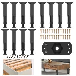 Altura ajustável Móveis Suporte Pés, Pés de Mesa, Sofá Cama Quadro, Suporte Rolamento, 38cm, 4 8 12Pcs - Image 1