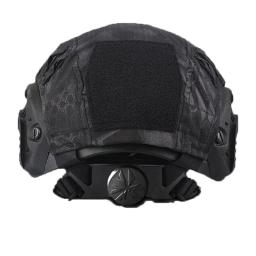 Fg atacs capa de capacete tático circunferência da cabeça 52-60cm capacete airsoft paintball wargame engrenagem cs capa de capacete rápido ourdoor - Image 5