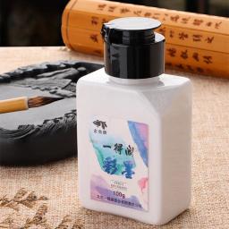 Yidege-tinta branca caligrafia chinesa tinta especial, pintura em branco destaques folhas, cópia Escritura escova água - Image 2