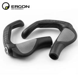 ERGON-Punhos de guiador de bicicleta ergonômica, Mountain Bike Handle Grip, Apertos de borracha bloqueáveis de bicicleta, GP1, GP3, GP5, Extended Bar End Grip - Image 3