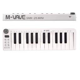 M-VAVE-MIDI Controlador de teclado, percussão, Bluetooth, música, combate, arranjador, SMK25 II - Image 4